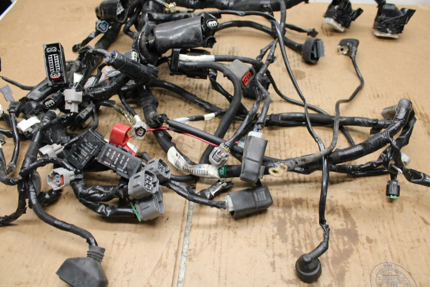 20-22 KAWASAKI Z H2 MAIN ENGINE WIRING HARNESS MOTOR WIRE LOOM BB382