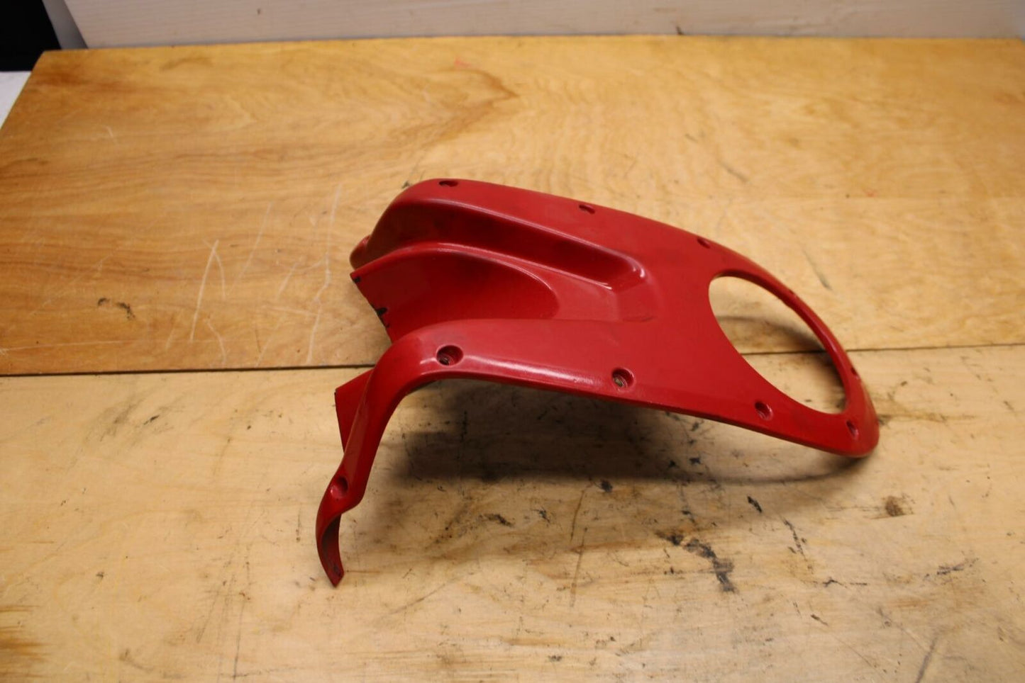 08-14 DUCATI MONSTER 696 GAS TANK FUEL CELL COVER FAIRING COWL BB324