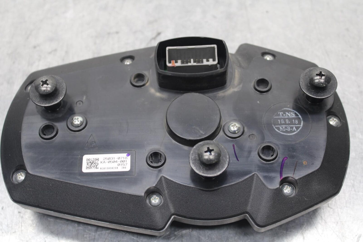 17-20 KAWASAKI NINJA 650 EX650 ABS SPEEDO TACH GAUGES DISPLAY CLUSTER BB88