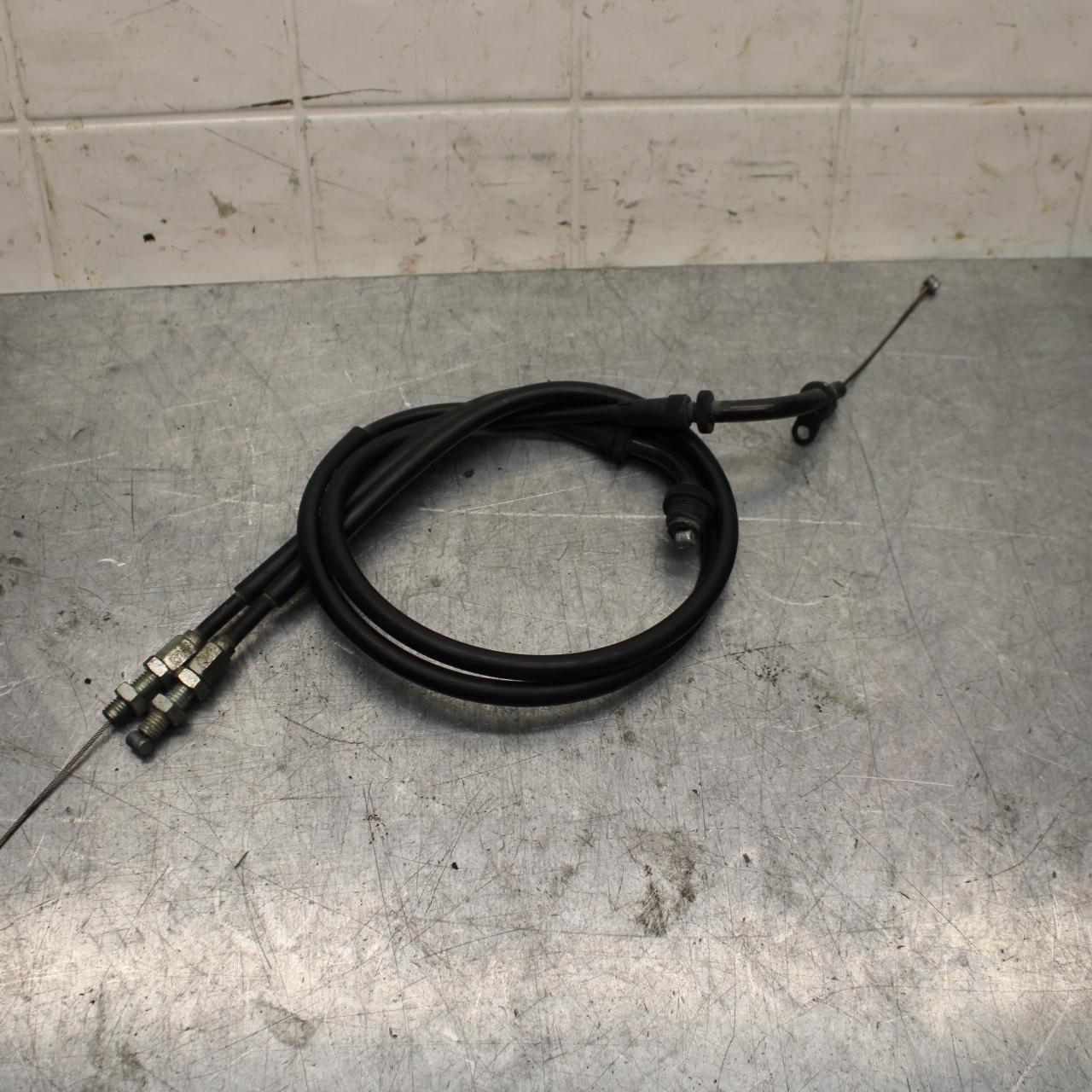 2002 Suzuki GSXR1000 THROTTLE CABLES LINES 58300-35F00 58300-35F10 BB73