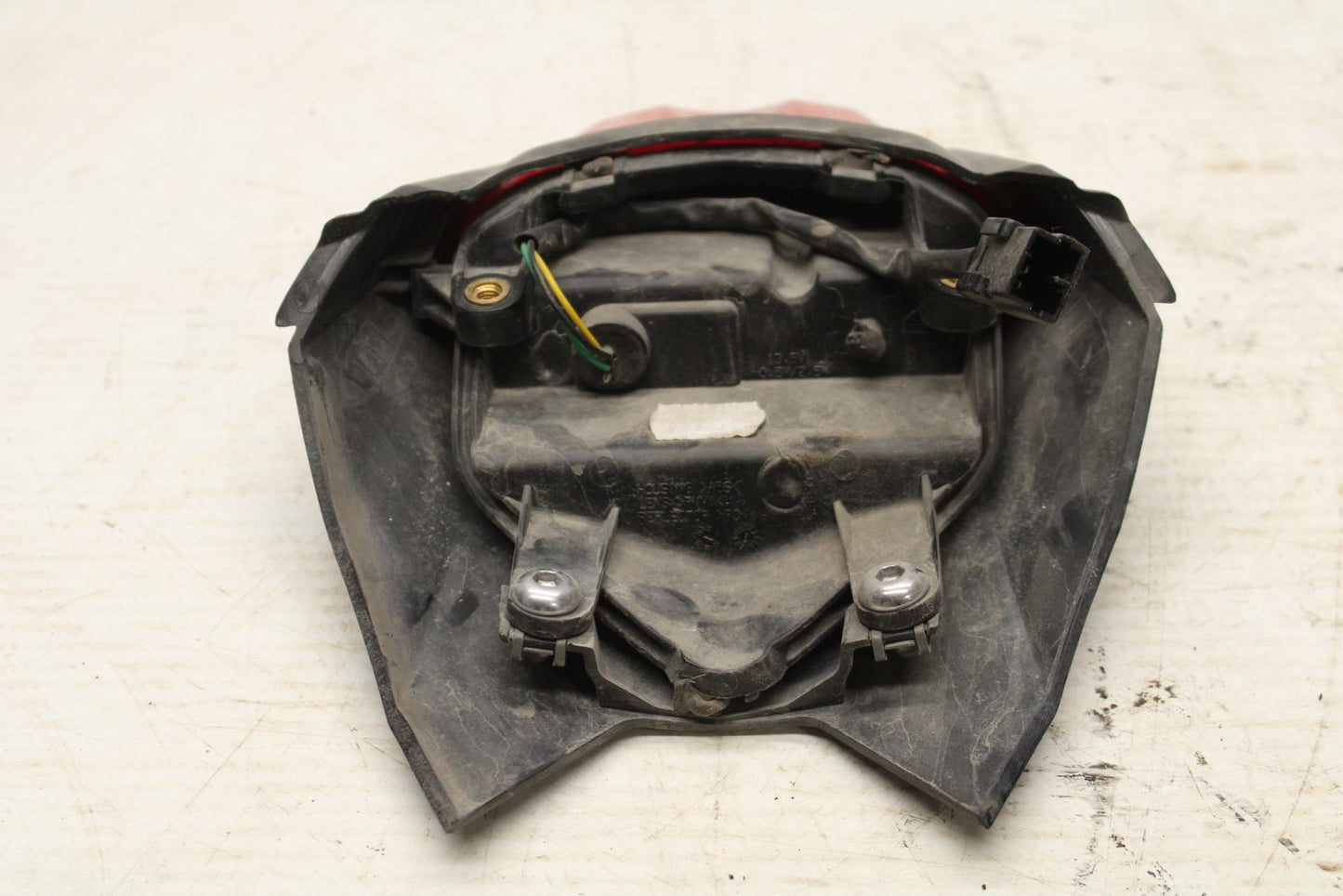 07-16 TRIUMPH STREET TRIPLE REAR TAIL TAILLIGHT BACK BRAKE LIGHT BB356