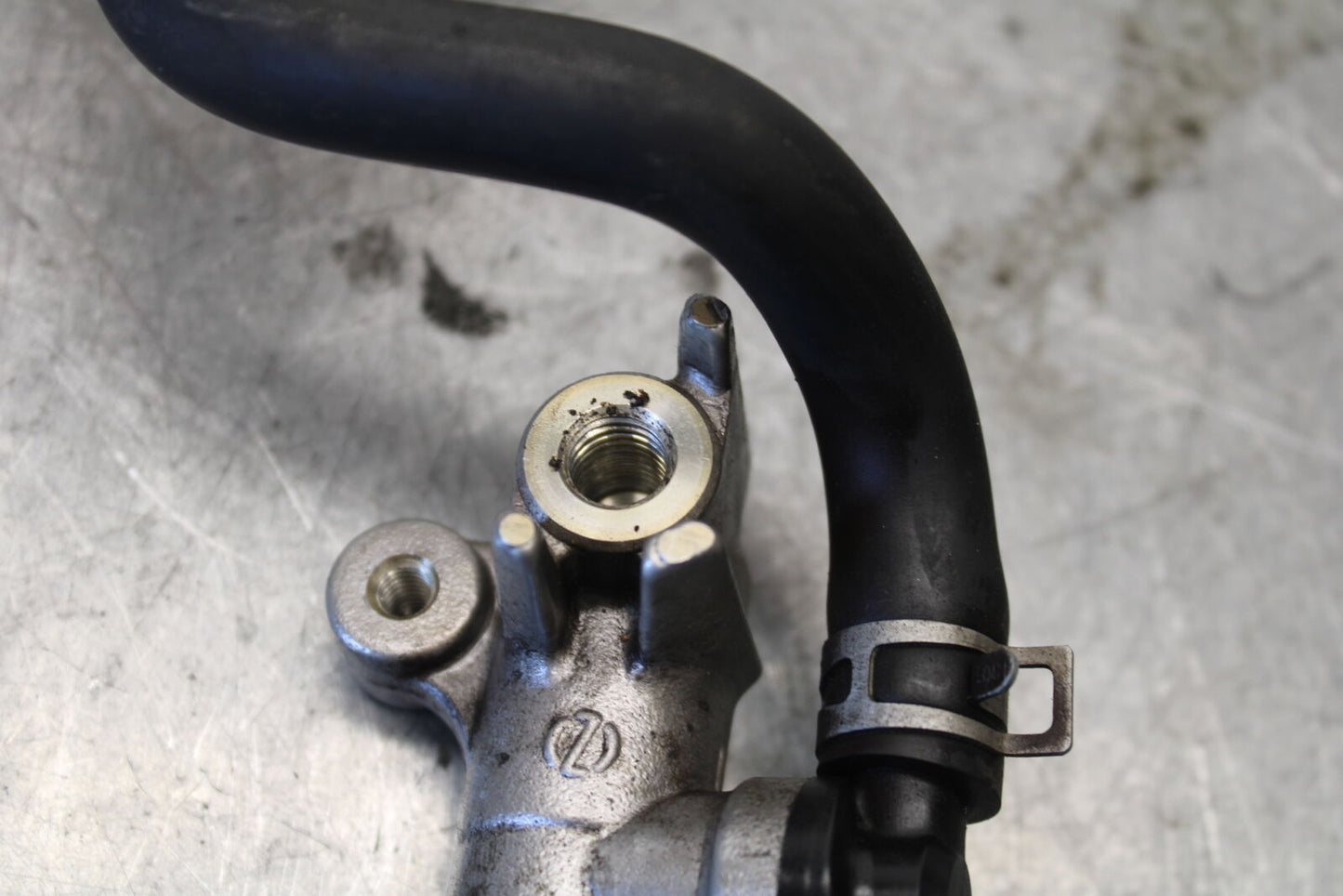 03-07 SUZUKI SV1000S REAR BACK BRAKE MASTER CYLINDER W RESERVOIR BB657