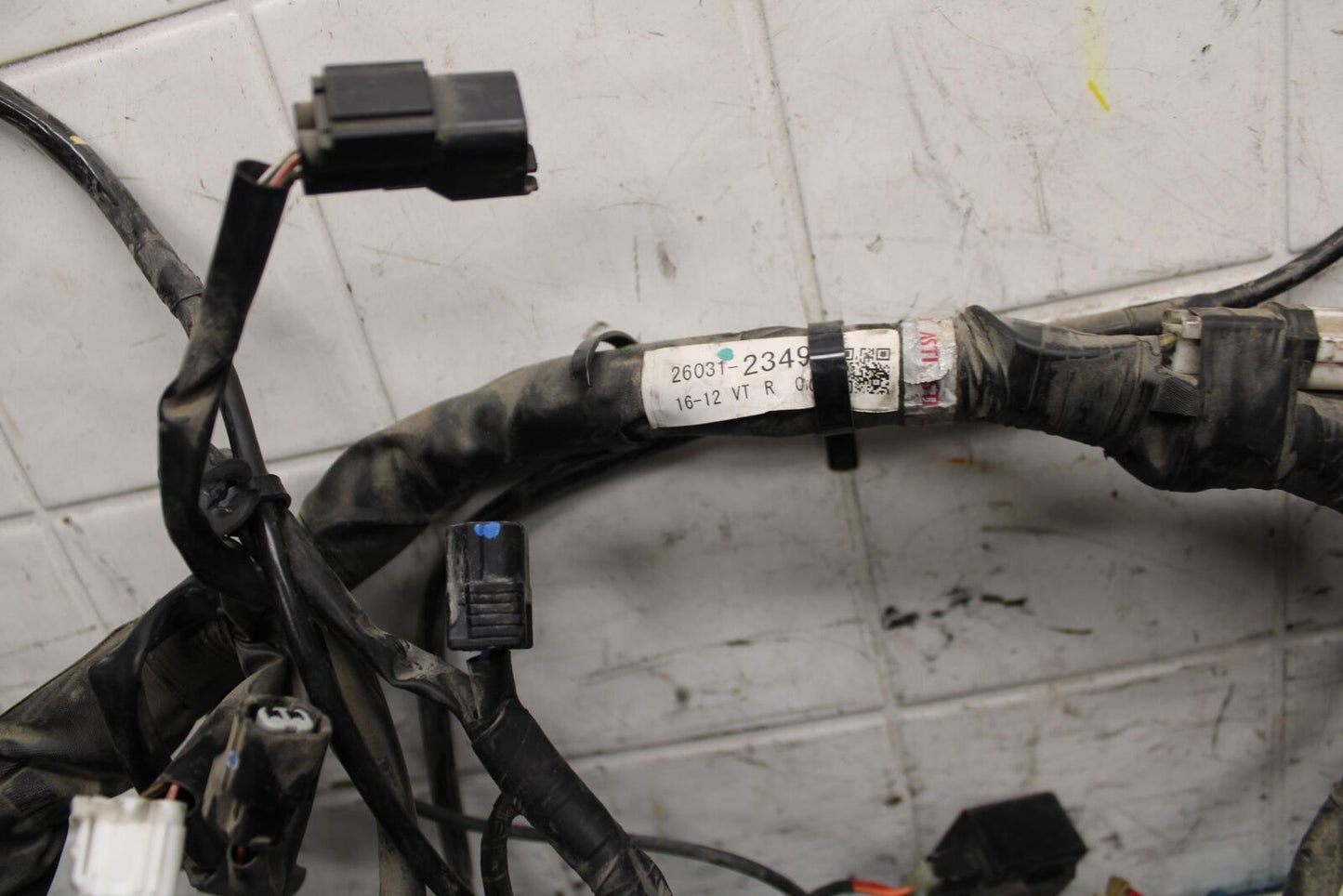 17 KAWASAKI VERSYS_X 300 MAIN ENGINE WIRING HARNESS MOTOR WIRE LOOM BB504