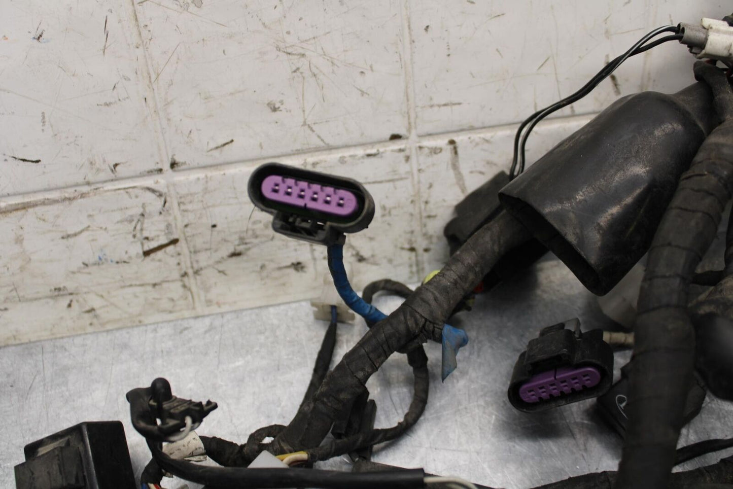 2008 Aprilia Shiver 750 SL750 MAIN ENGINE WIRING HARNESS MOTOR WIRE LOOM BB551
