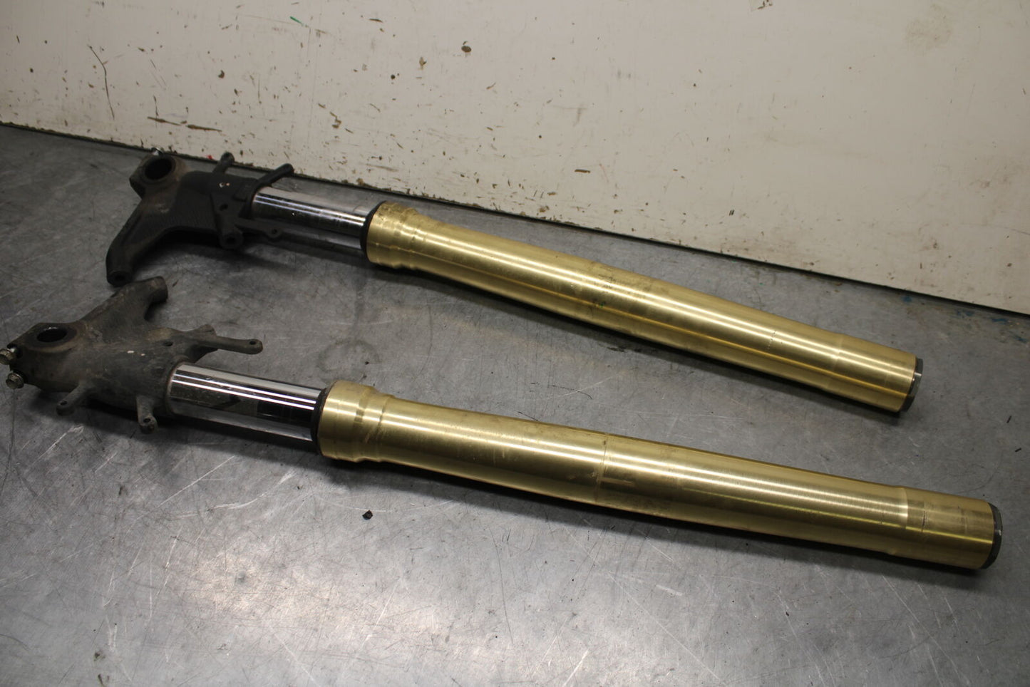 11-24 SUZUKI GSXR750 FRONT FORKS SHOCK SUSPENSION SET PAIR BB714