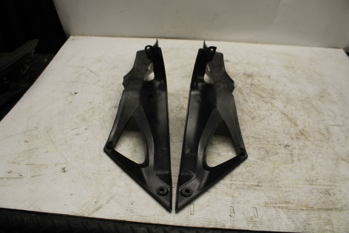 08-10 DUCATI 848 RIGHT LEFT GAS FUEL TANK PANELS COVERS TRIM SET COWLS BB369