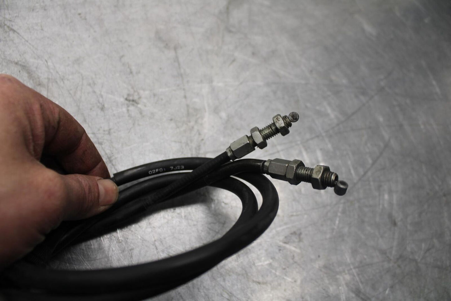 1998 Suzuki TL1000S THROTTLE CABLES LINES BB508