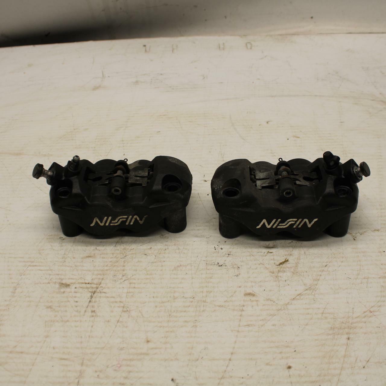 07-16 TRIUMPH STREET TRIPLE RIGHT LEFT FRONT BRAKE CALIPER SET PAIR BB356