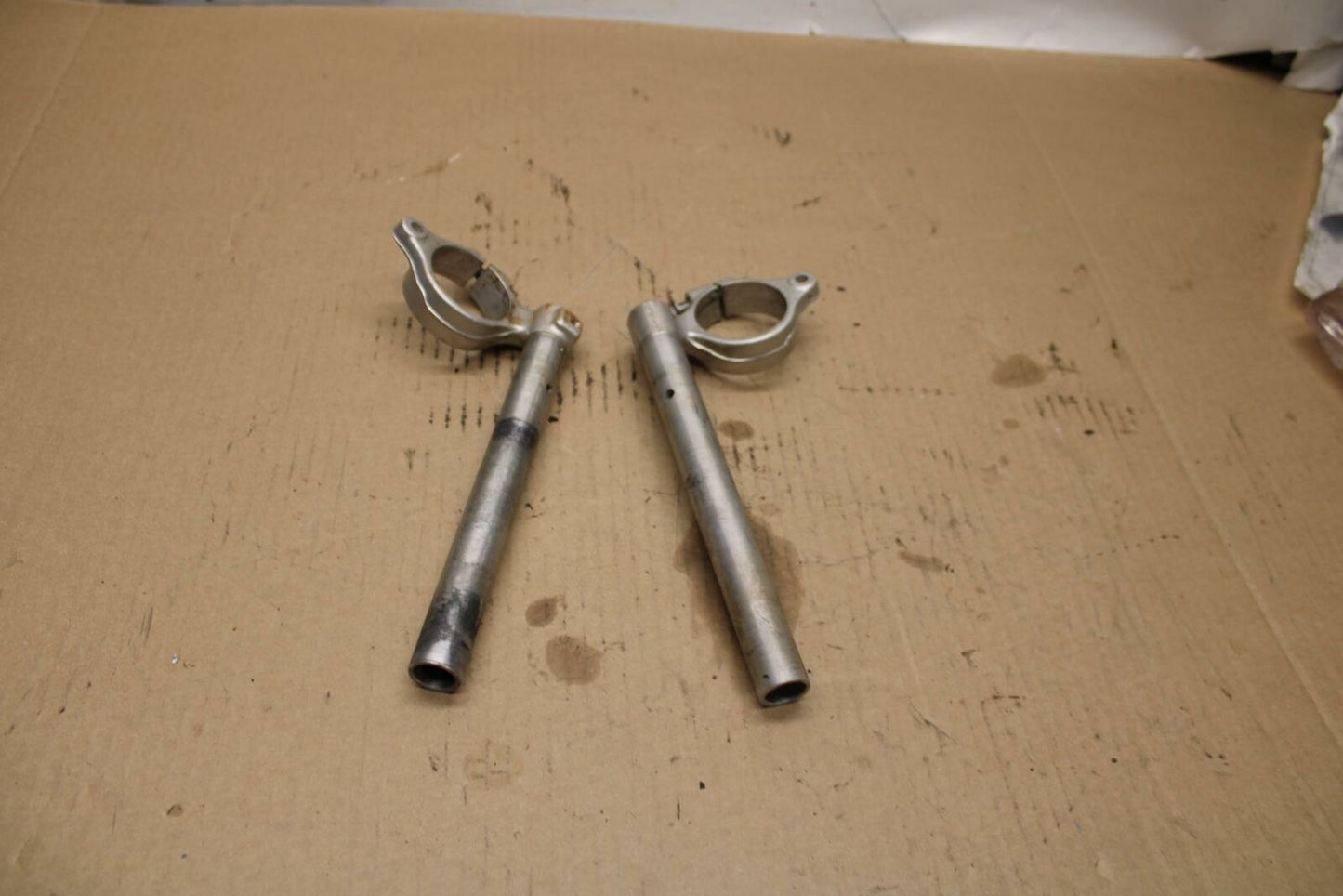 01 SUZUKI GSXR1000 LEFT RIGHT CLIP ON ONS HANDLEBARS PAIR SET BB155b