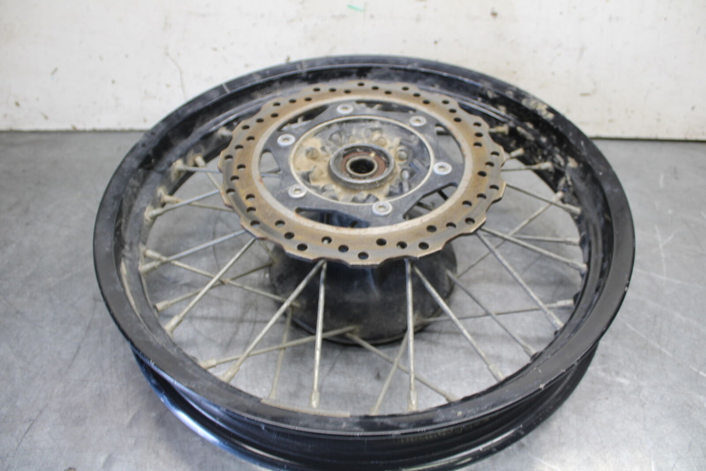 08-18 KAWASAKI KLR650 REAR WHEEL BACK RIM BB707