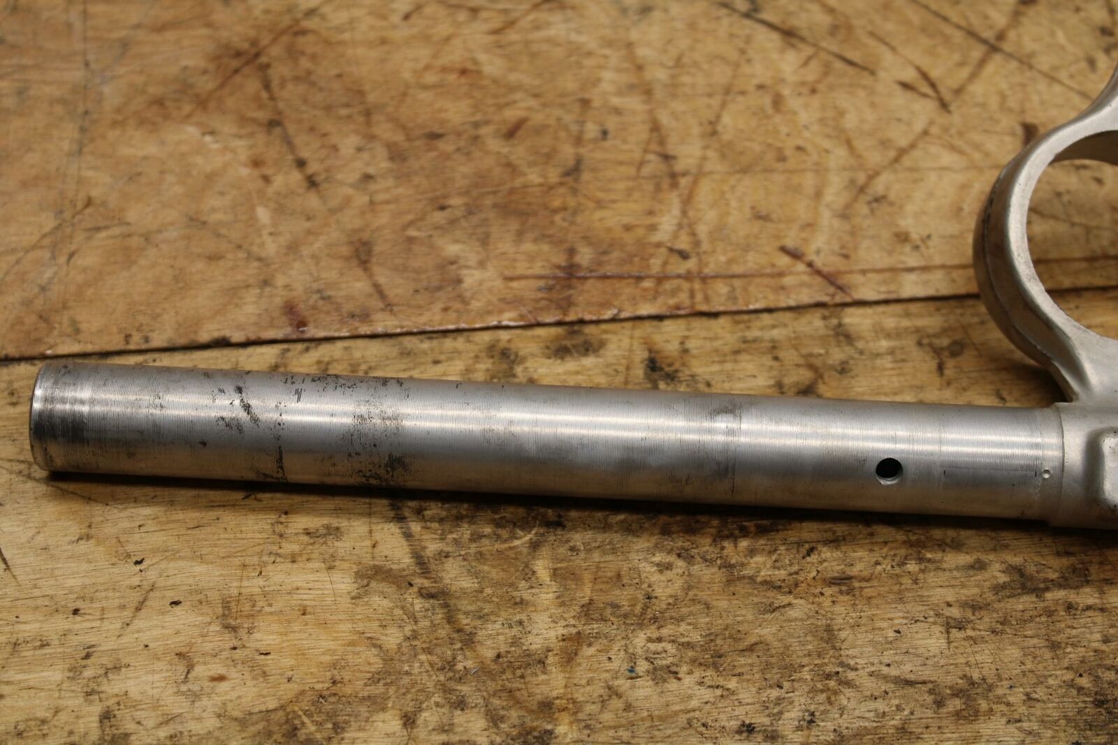 01-03 SUZUKI GSXR600 LEFT CLIP ON HANDLEBAR BB336