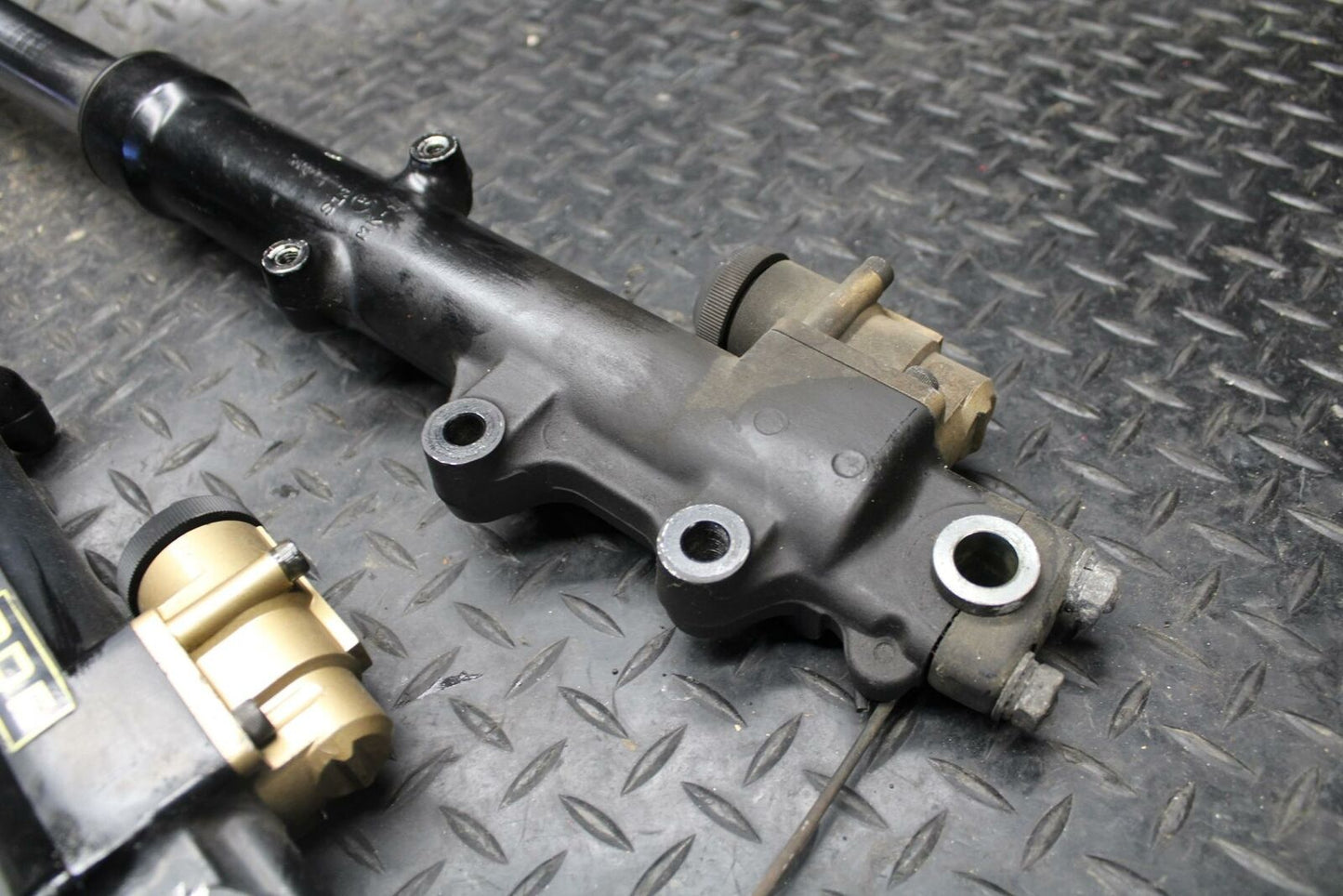 86 SUZUKI GS750ES FRONT FORKS SHOCK SUSPENSION SET PAIR BB233