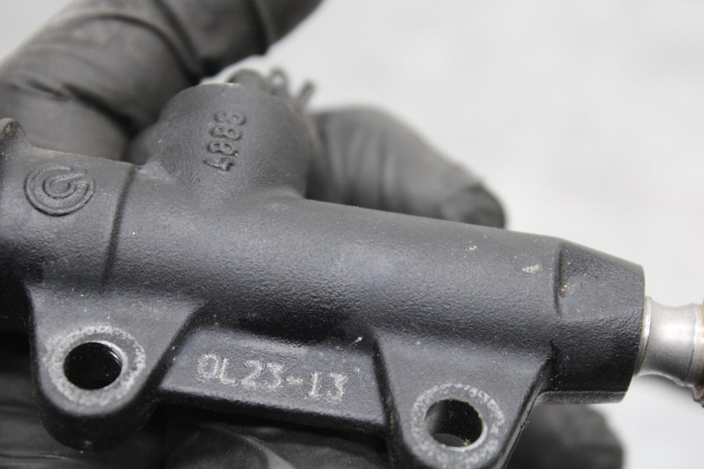 20-24 KTM 890 DUKE R REAR BACK BRAKE MASTER CYLINDER W RESERVOIR BB627