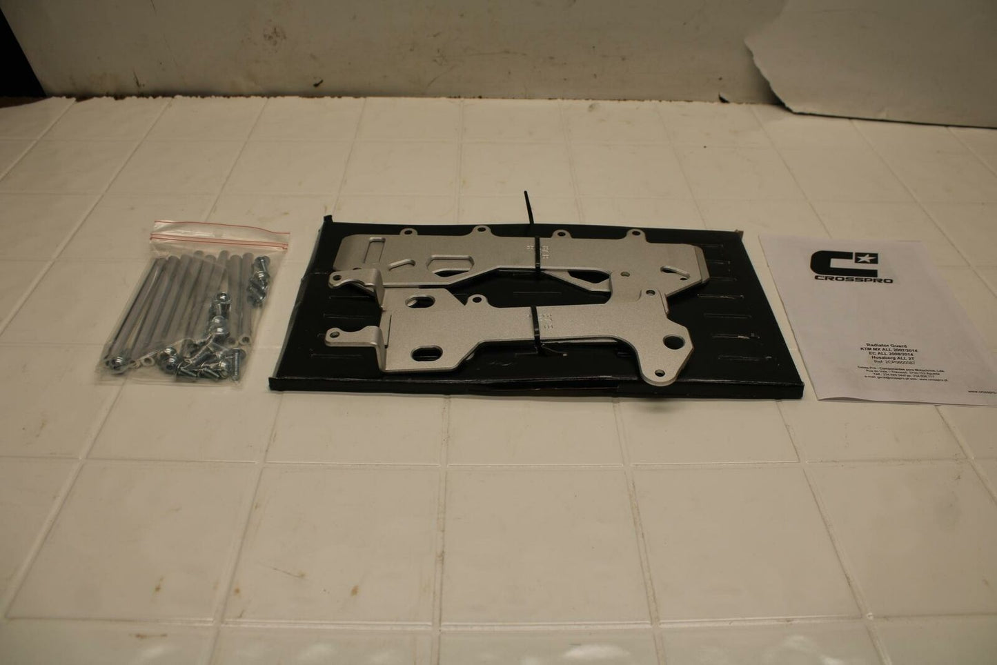07-13 KTM 450 SX CROSSPRO RADIATOR GUARD SHIELD