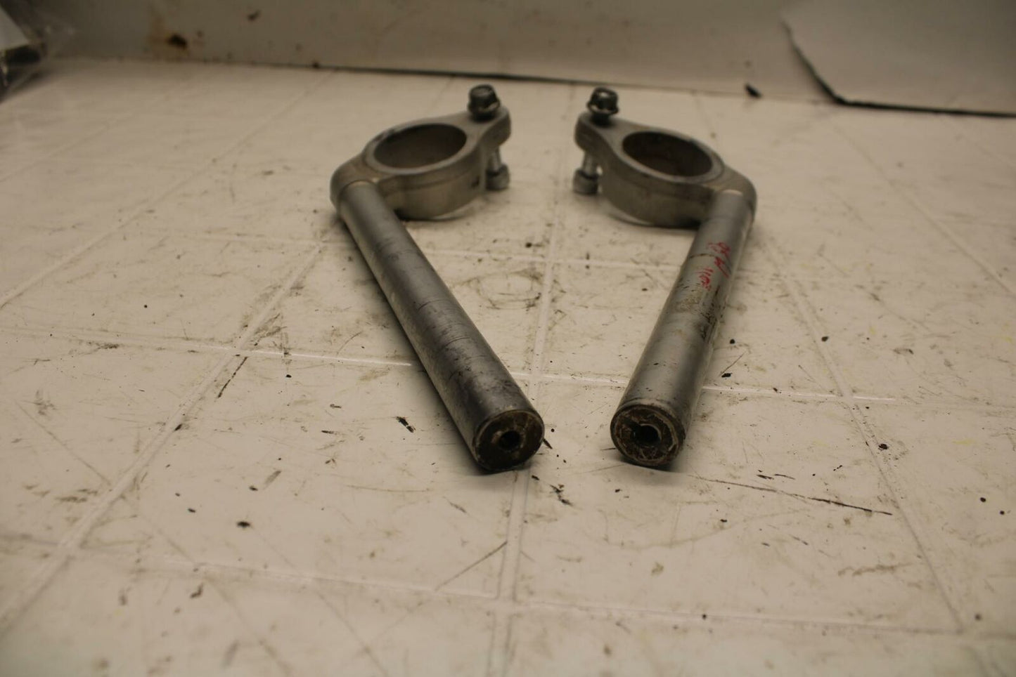93-96 SUZUKI GSXR1100W LEFT RIGHT CLIP ON ONS HANDLEBARS PAIR SET BB12