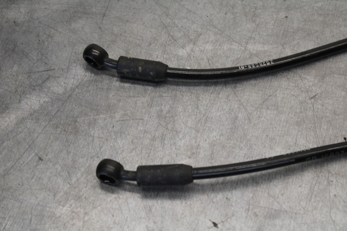 19-21 TRIUMPH SPEED TWIN 1200 FRONT BRAKE CALIPER HOSES LINES BB653