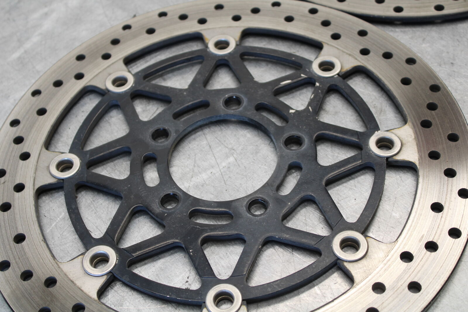 03-07 SUZUKI SV1000S FRONT LEFT RIGHT BRAKE ROTORS DISCS BB657