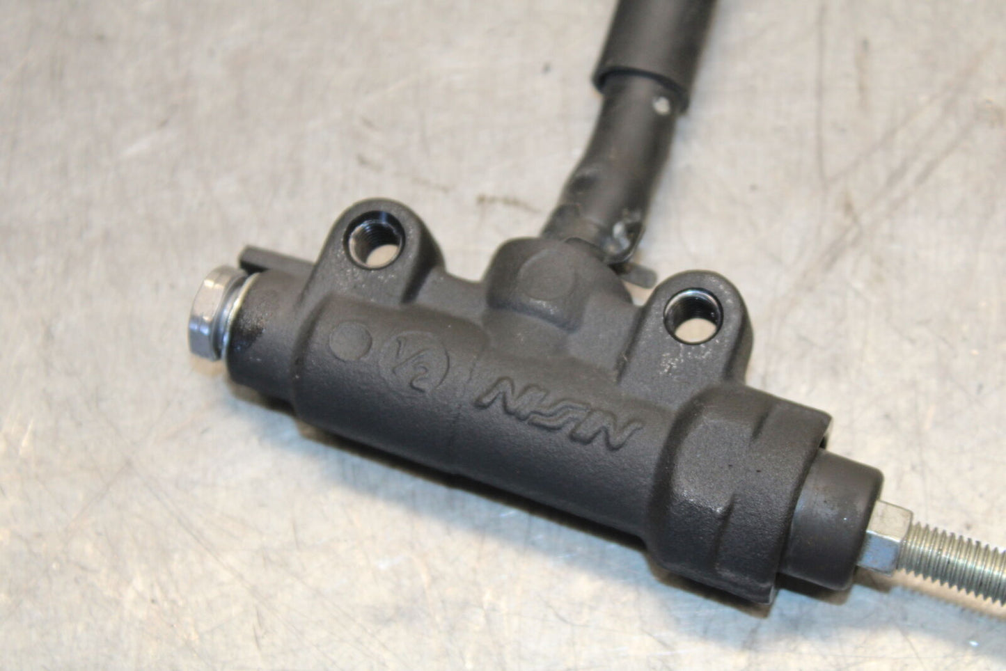 19-21 TRIUMPH SPEED TWIN 1200 REAR BACK BRAKE MASTER CYLINDER W RESERVOIR BB653