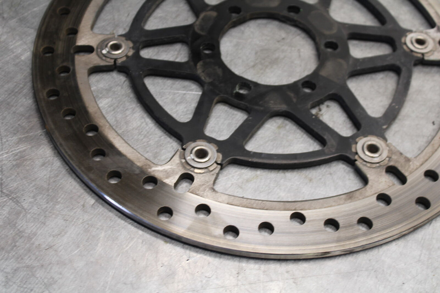 06-07 DUCATI MONSTER 695 FRONT LEFT RIGHT BRAKE ROTORS DISCS BB674