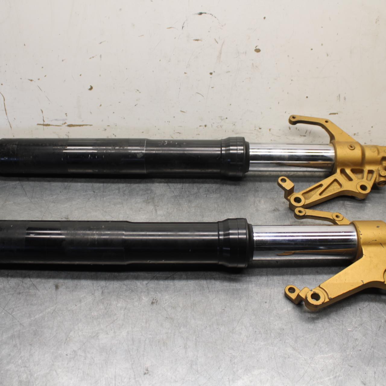 02-03 YAMAHA YZF R1 5PW FRONT FORKS SHOCK SUSPENSION SET PAIR BB636