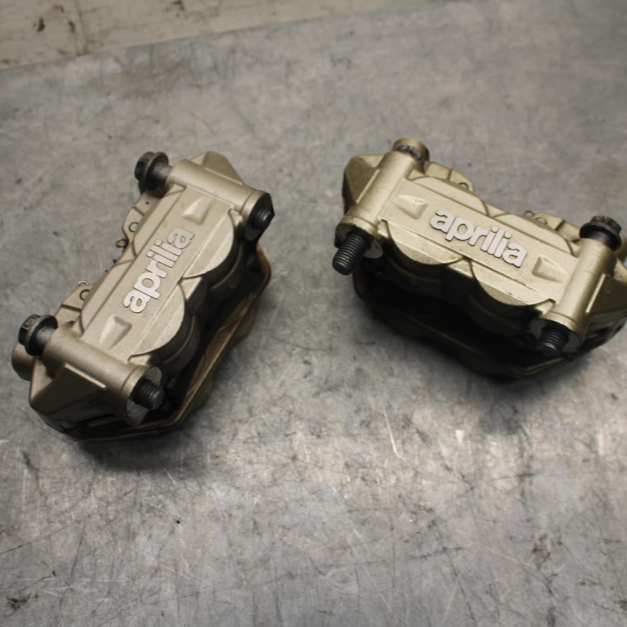 2009 Aprilia Shiver 750 SL750 RIGHT LEFT FRONT BRAKE CALIPER SET PAIR BB506