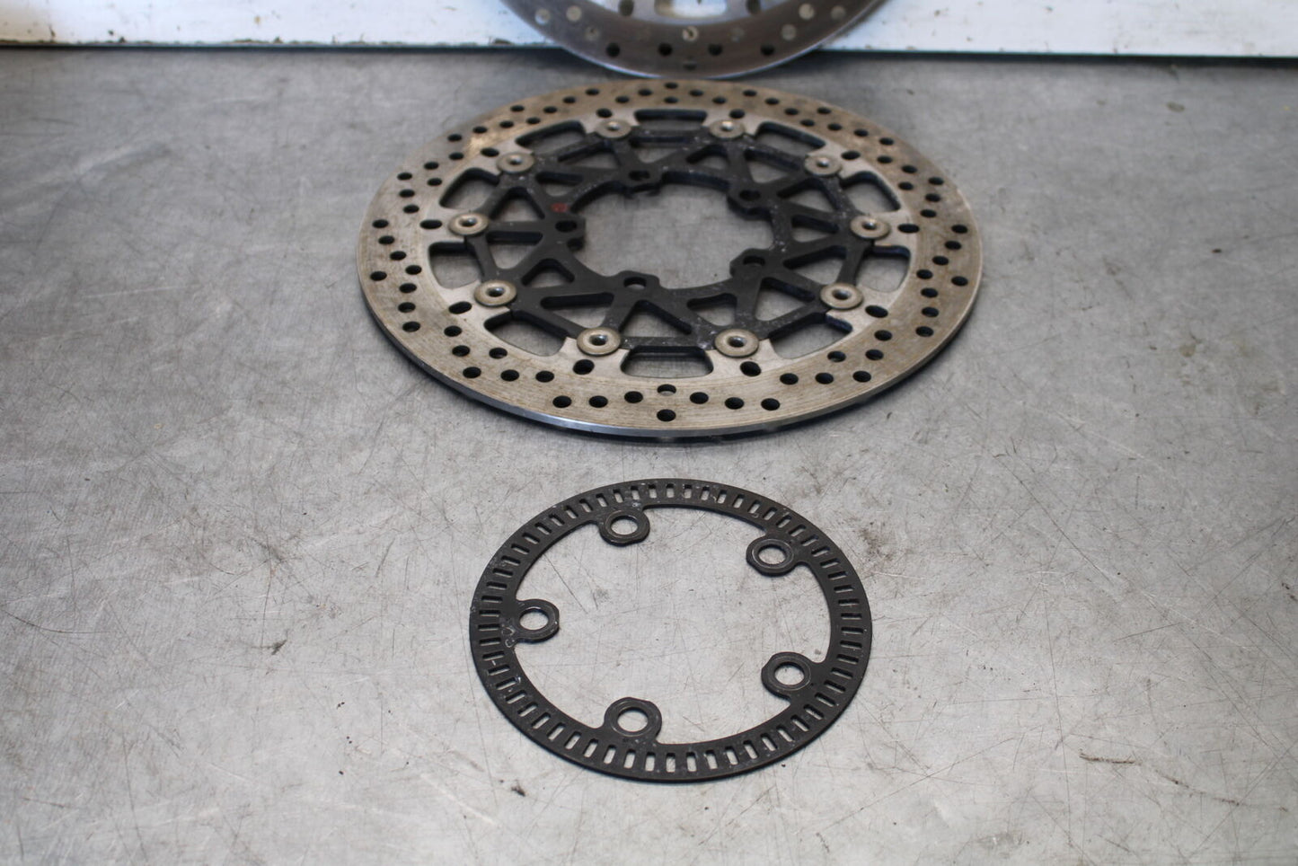 19-21 TRIUMPH SPEED TWIN 1200 FRONT LEFT RIGHT BRAKE ROTORS DISCS T2024400 BB653