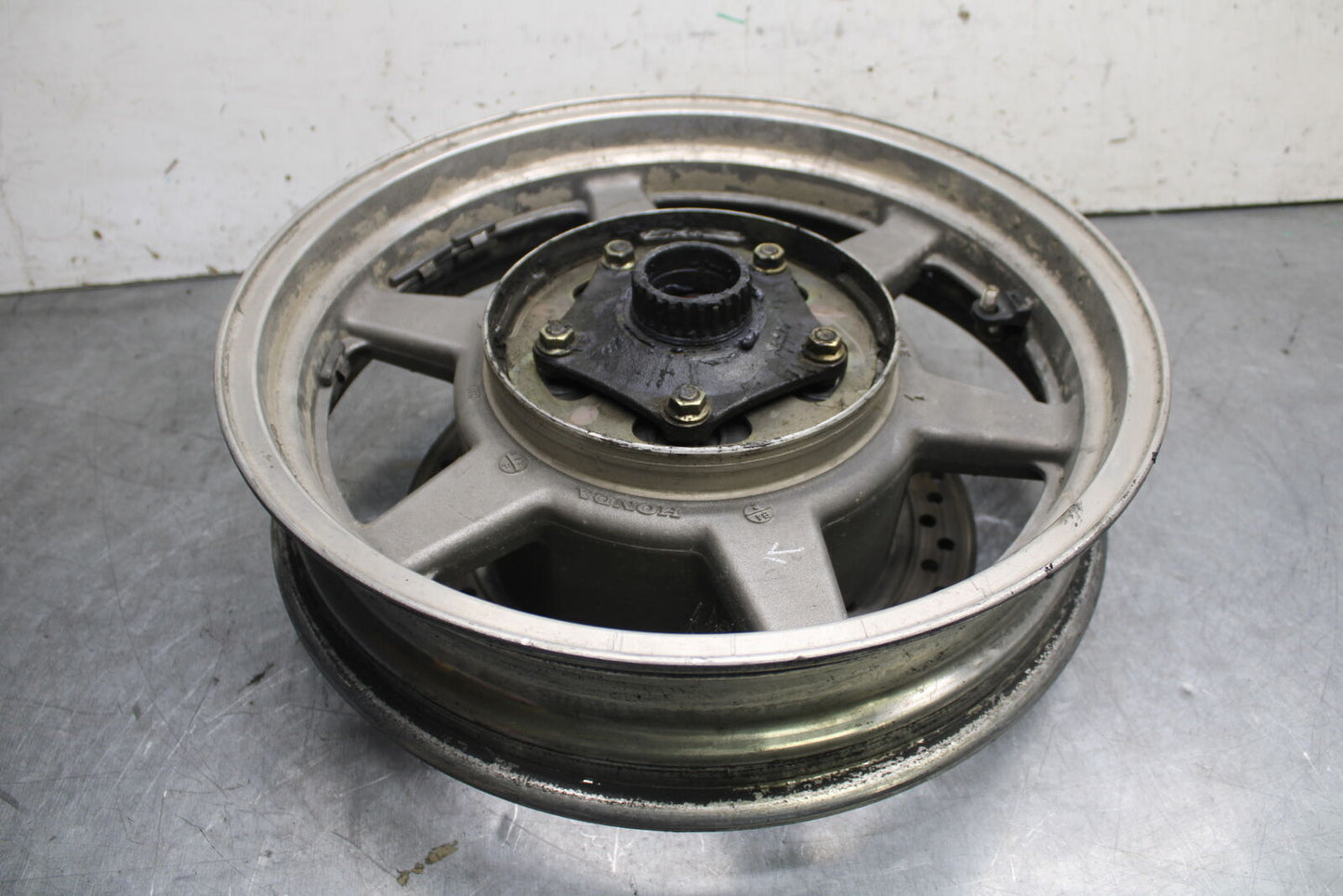 93-00 HONDA GOLDWING 1500 GL1500SE REAR WHEEL BACK RIM BB700