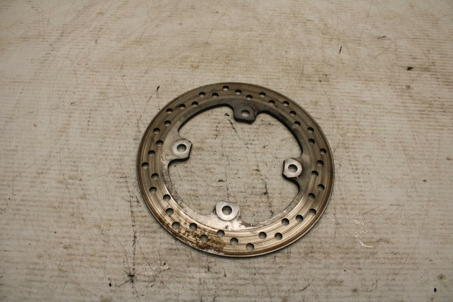 08-11 TRIUMPH SPEED TRIPLE REAR ROTOR BACK BRAKE DISC BB366