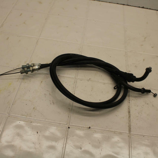 01-02 SUZUKI GSXR750 THROTTLE CABLES LINES BB402