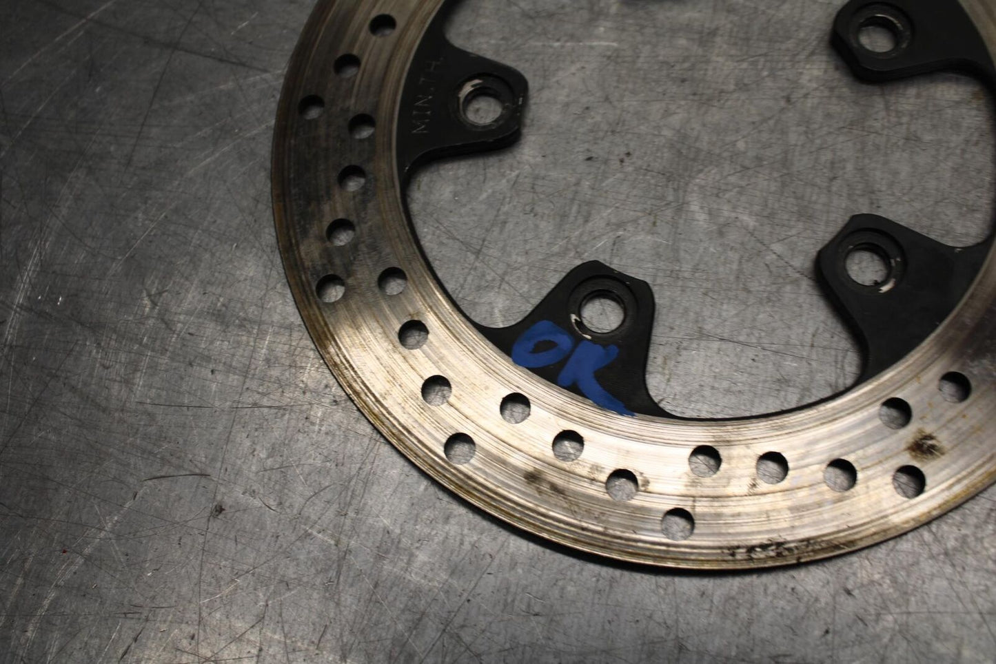 01 SUZUKI GSXR1000 REAR ROTOR BACK BRAKE DISC 69211-40F10 BB100