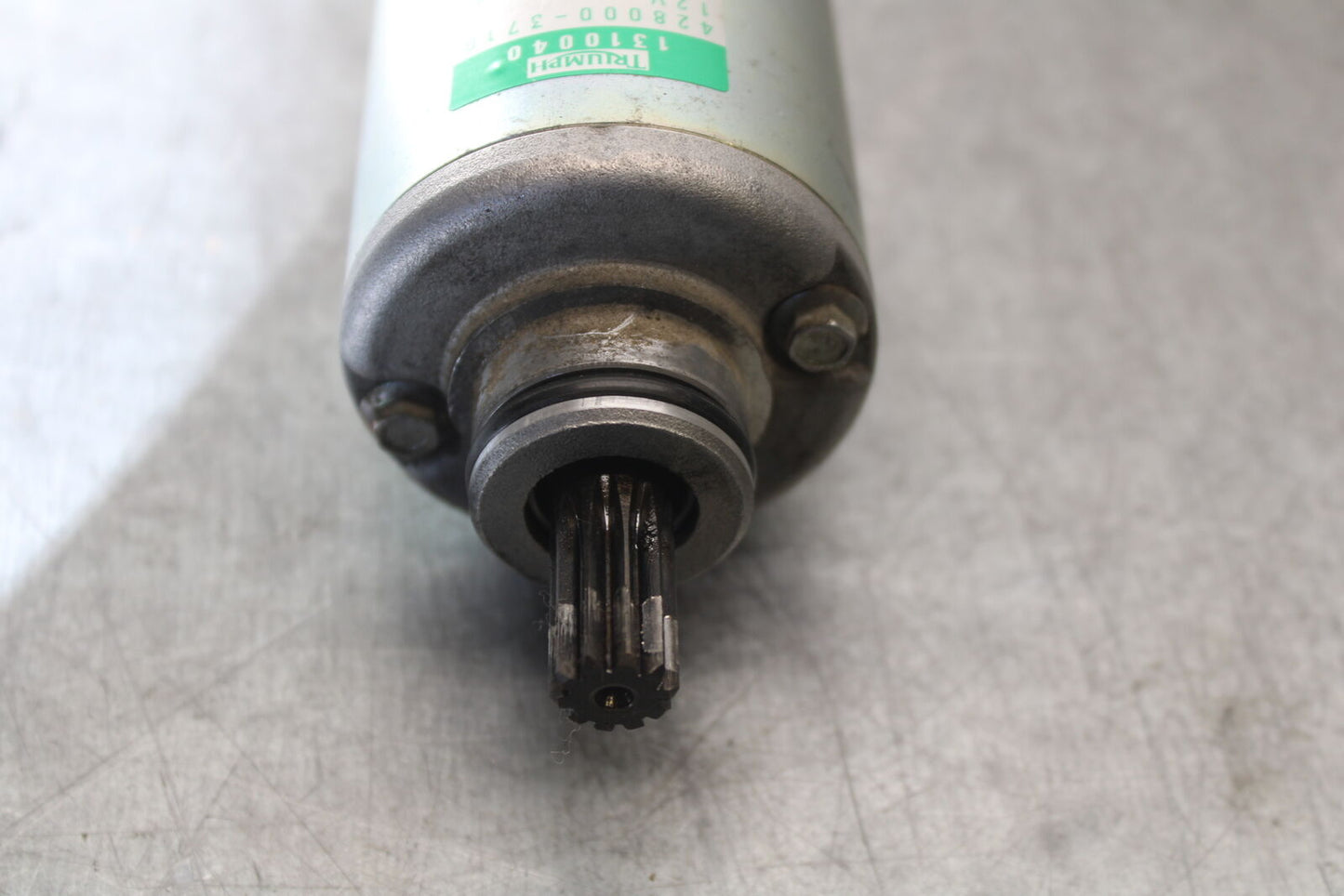 07-08 TRIUMPH DAYTONA 675 ENGINE STARTING STARTER MOTOR -DC 12V BB685