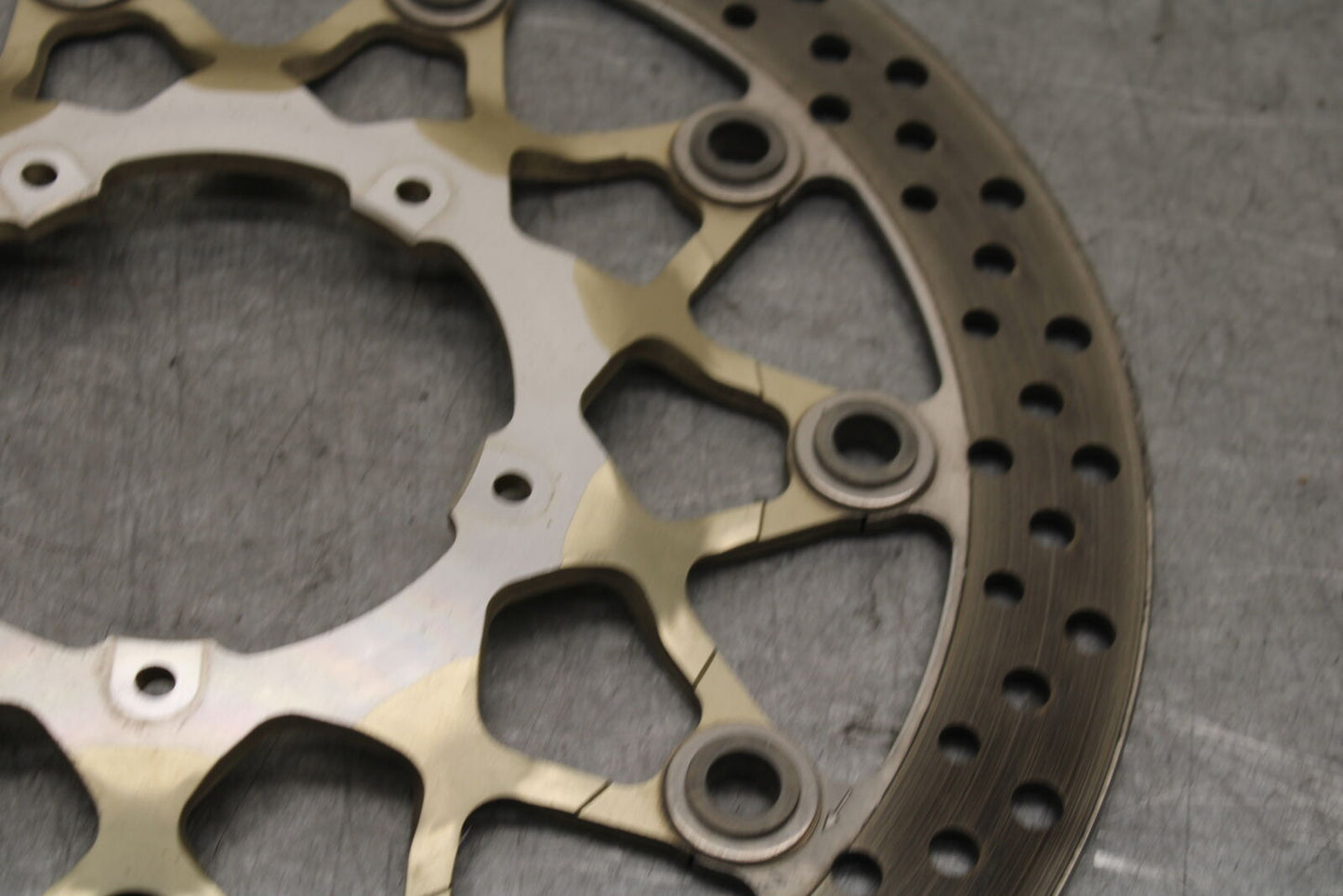 17-21 HONDA CBR1000RR SP FRONT LEFT RIGHT BRAKE ROTORS DISCS BB681