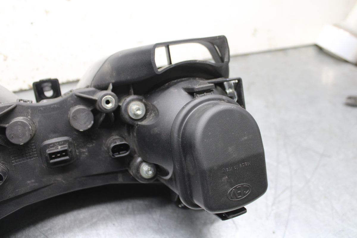 08-13 DUCATI 848 EVO FRONT HEADLIGHT HEAD LIGHT LAMP BB667