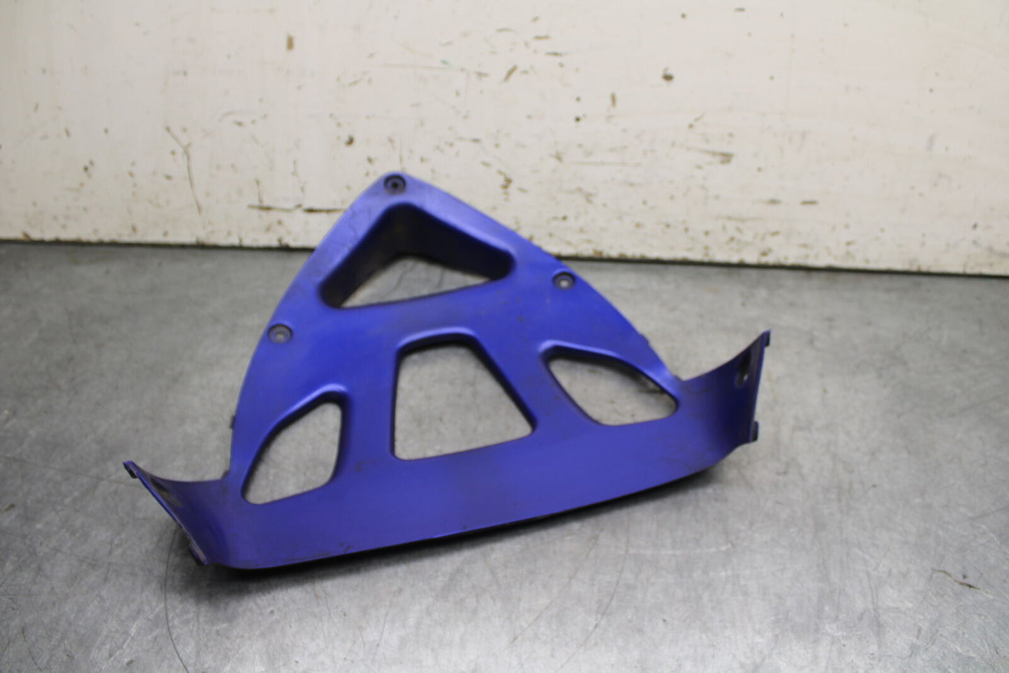 96-07 YAMAHA YZF600R FRONT LOWER INNER EXHAUST V FAIRING COWL GUARD BB746