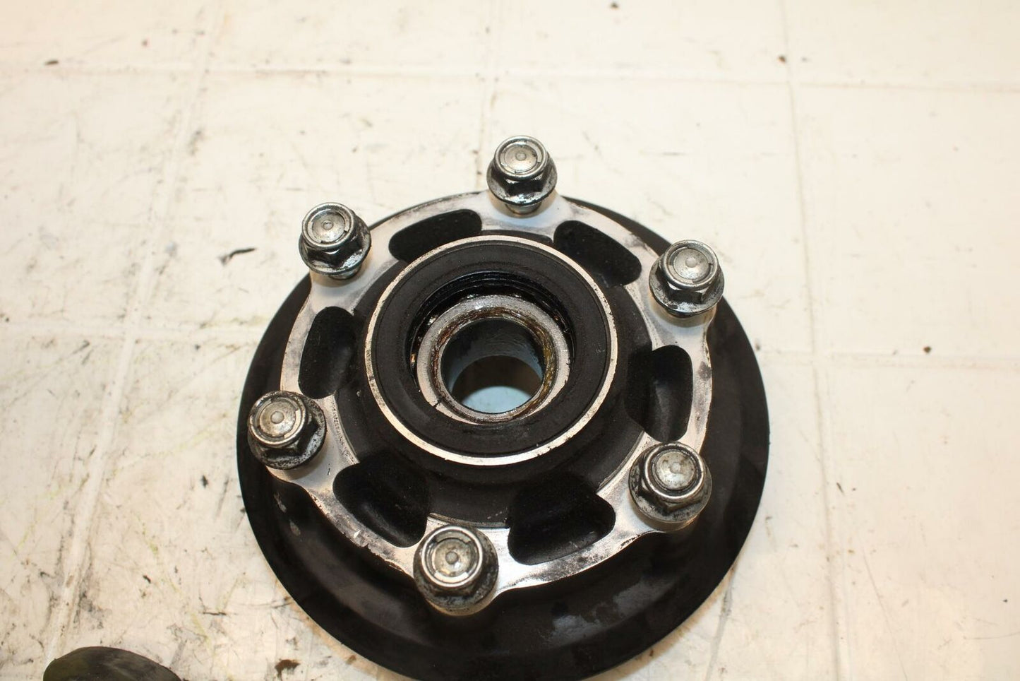 13-17 KAWASAKI NINJA ZX6R ZX636E REAR HUB WITH SHOCK DAMPERS CUSH ABSORBERS BB4