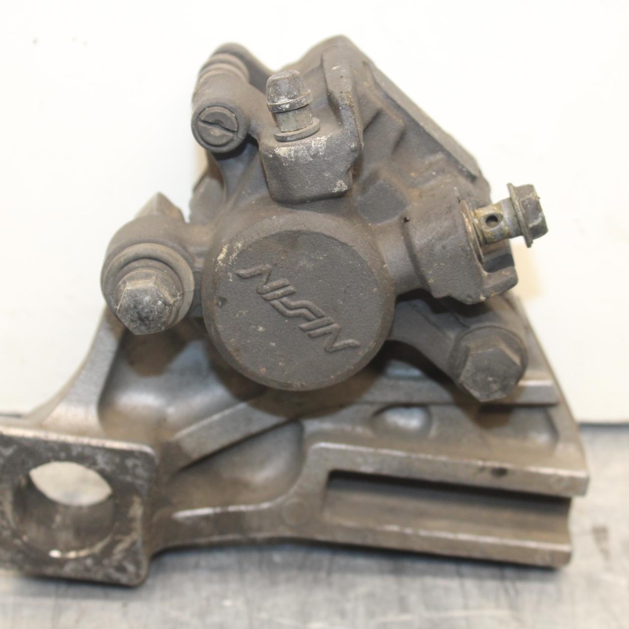 2003 Suzuki SV1000S REAR BACK BRAKE CALIPER W MOUNT BRACKET BB85