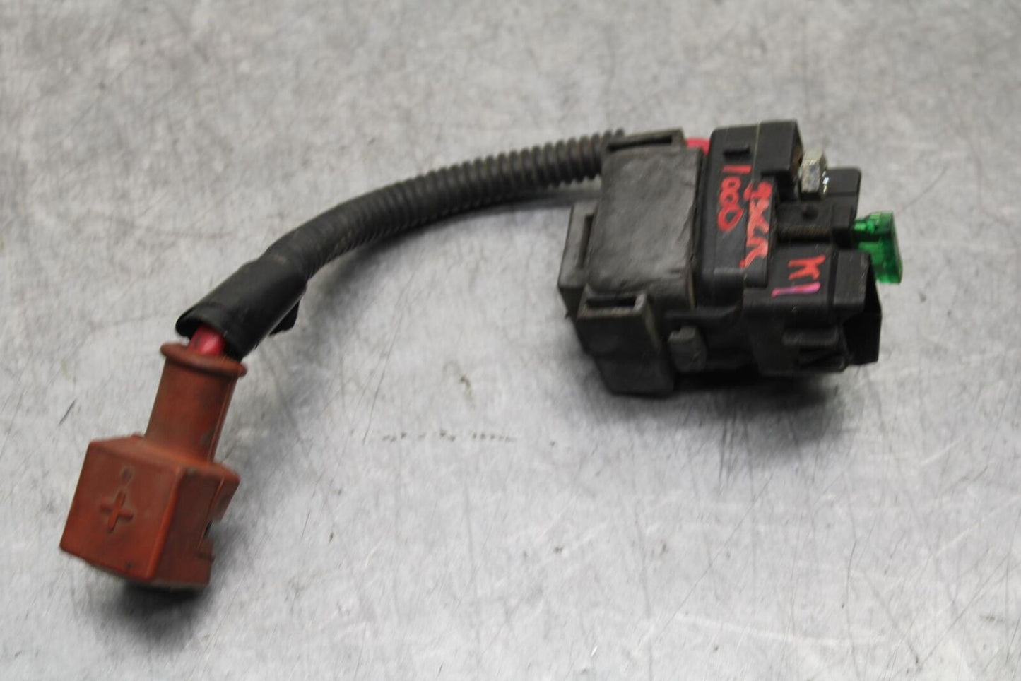 01 SUZUKI GSXR1000 ENGINE STARTER RELAY  MOTOR SWITCH 31800-35F00 BB100 #B