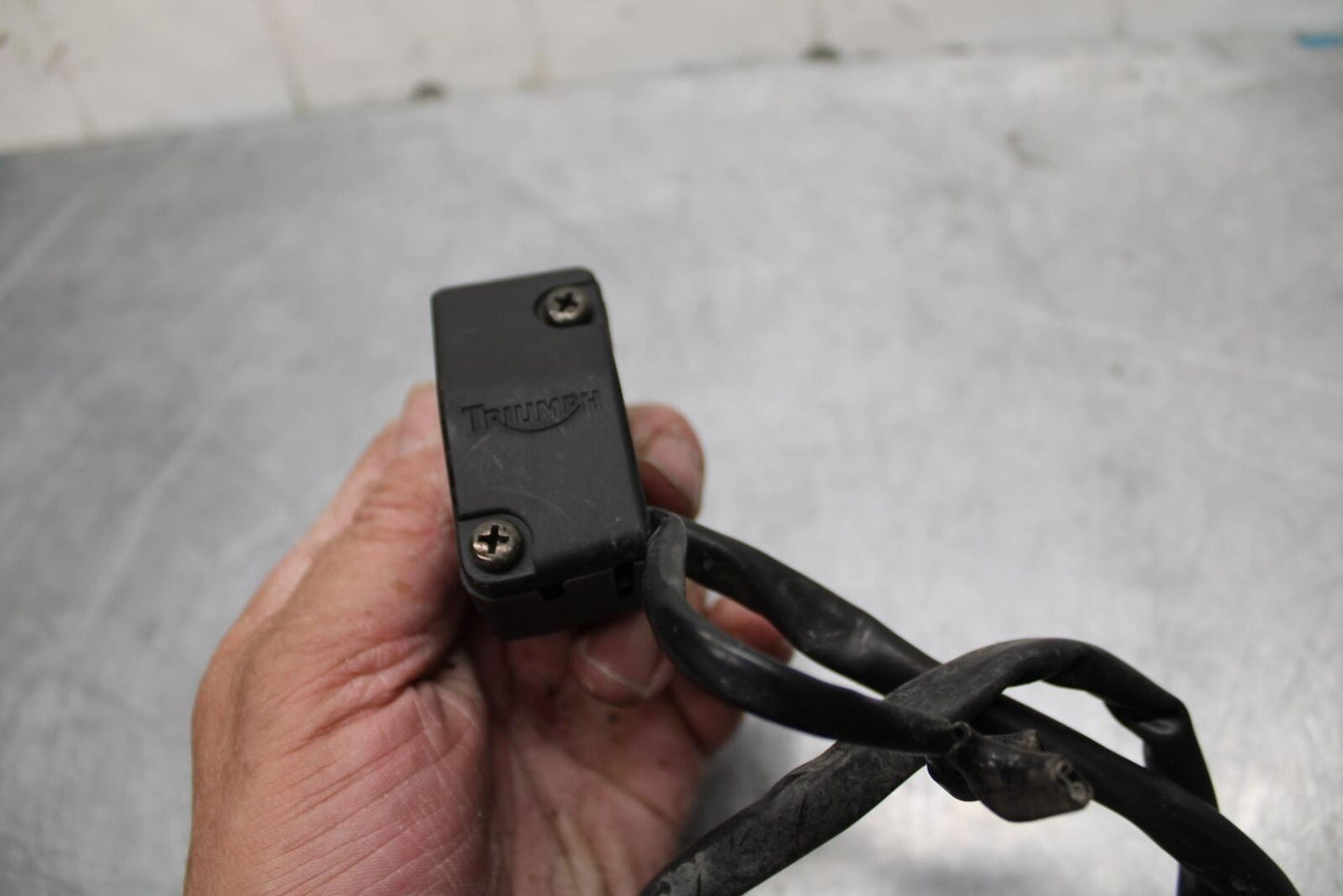 06-07 TRIUMPH DAYTONA 675 DAYTONA 675 RIGHT CLIP KILL OFF START SWITCH BB441