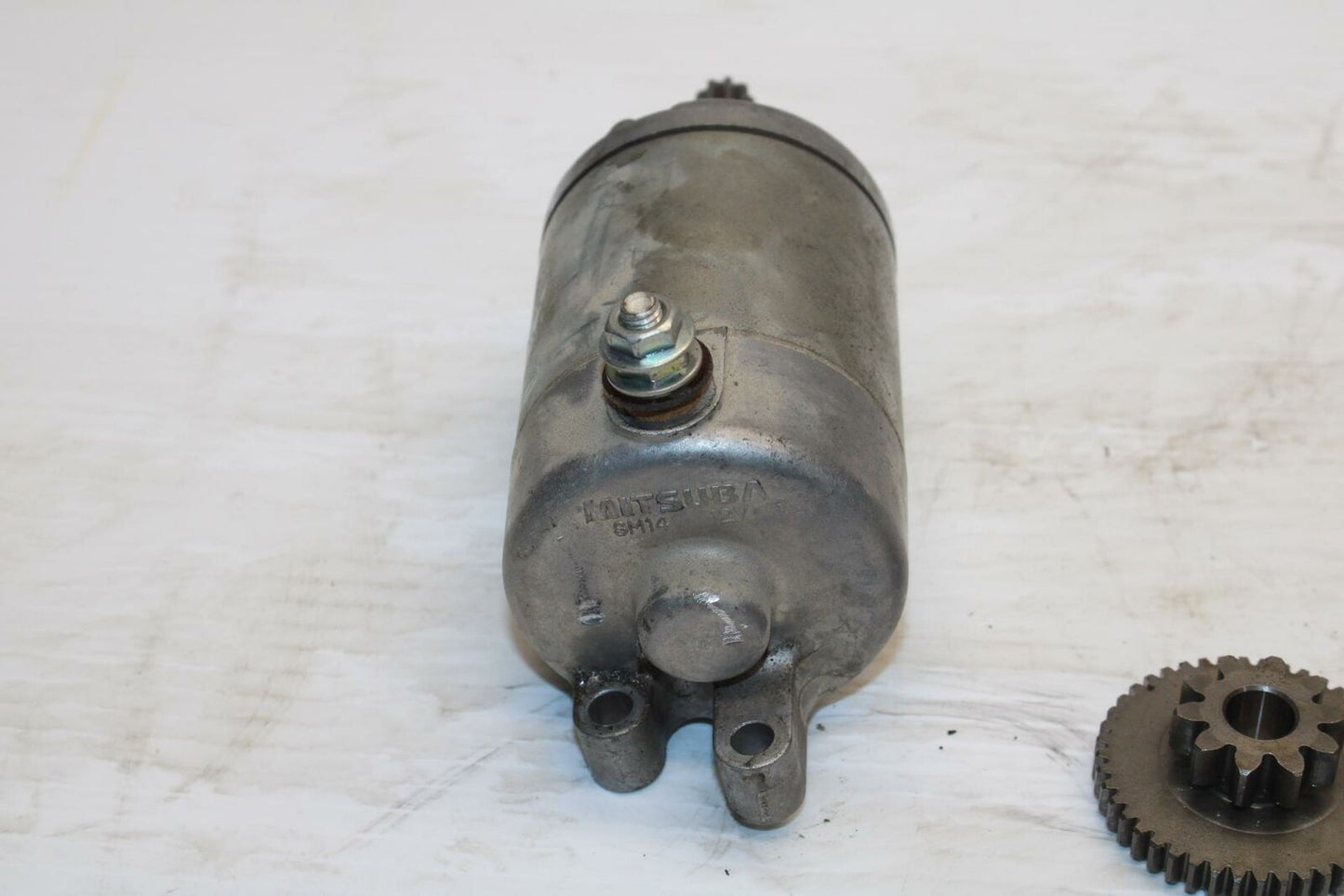 08-16 YAMAHA YZF R6 ENGINE STARTING STARTER MOTOR -DC 12V BB273