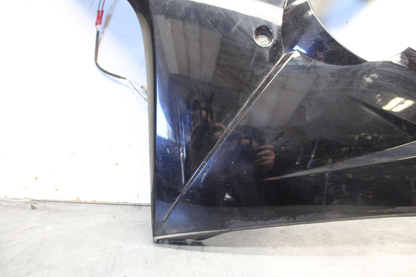 07-08 TRIUMPH DAYTONA 675 LEFT LOWER MID UPPER SIDE FAIRING COWL BB685