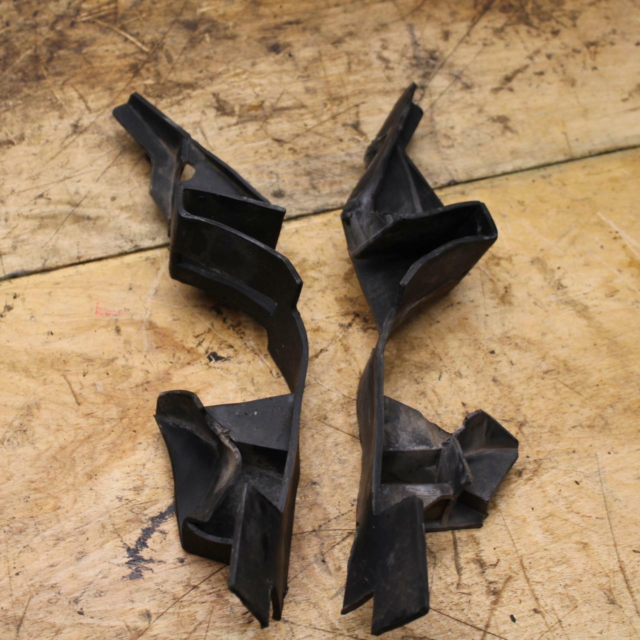 91-93 YAMAHA FZR1000 RIGHT LEFT FRAME MID SIDE COVERS COWLS PANELS TRIM BB339