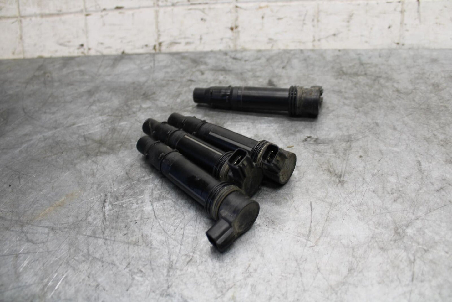 09-12 KAWASAKI NINJA ZX6R ZX600R IGNITION COILS COIL SPARK PLUG CAPS BB544