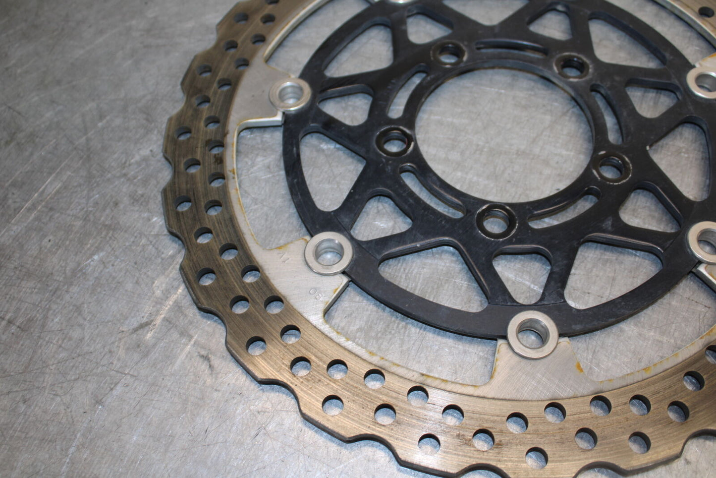 19-23 KAWASAKI NINJA ZX6R FRONT LEFT RIGHT BRAKE ROTORS DISCS BB701