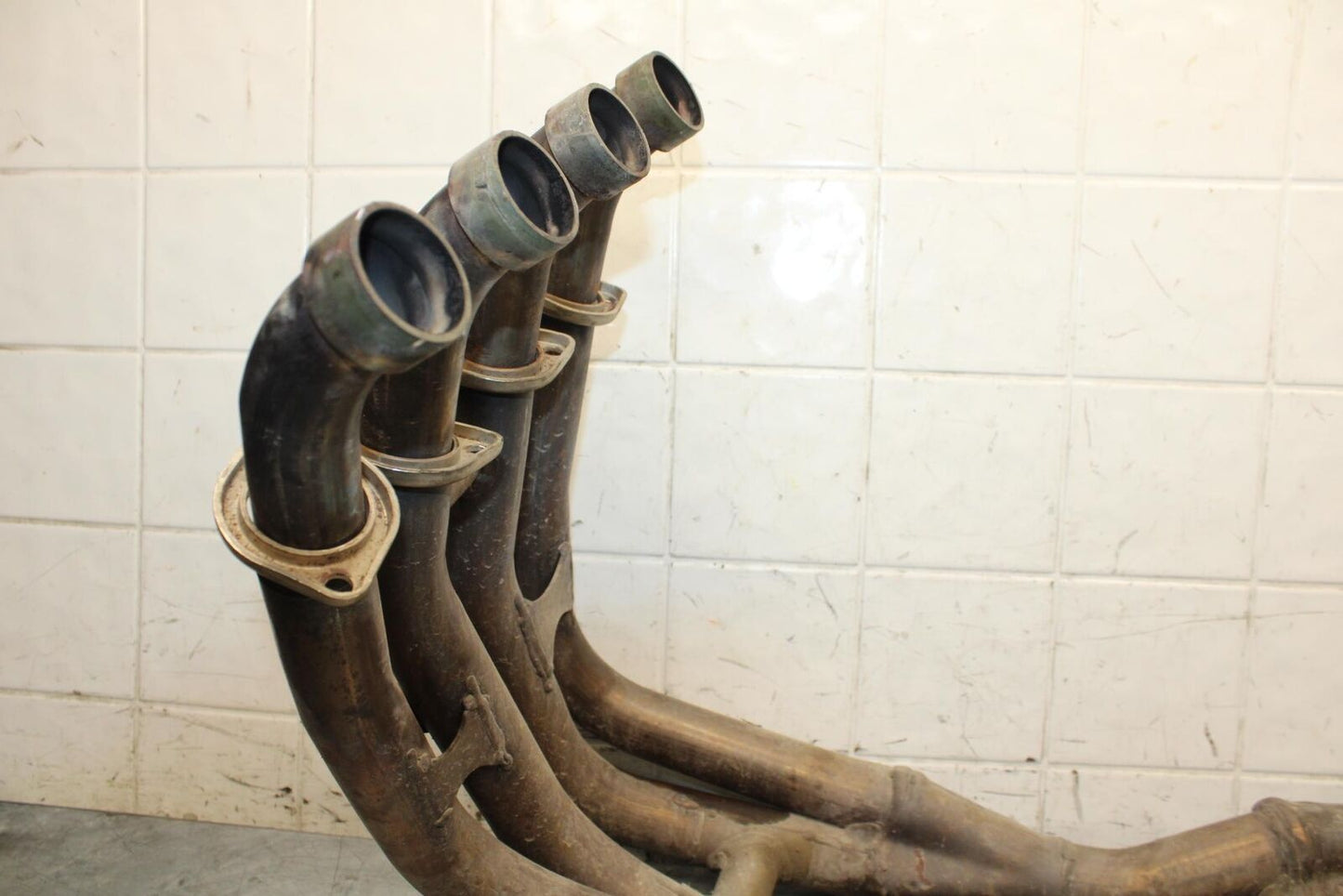2001 Suzuki GSXR600 EXHAUST HEADER PIPES MANIFOLD 14100-39F01 BB59