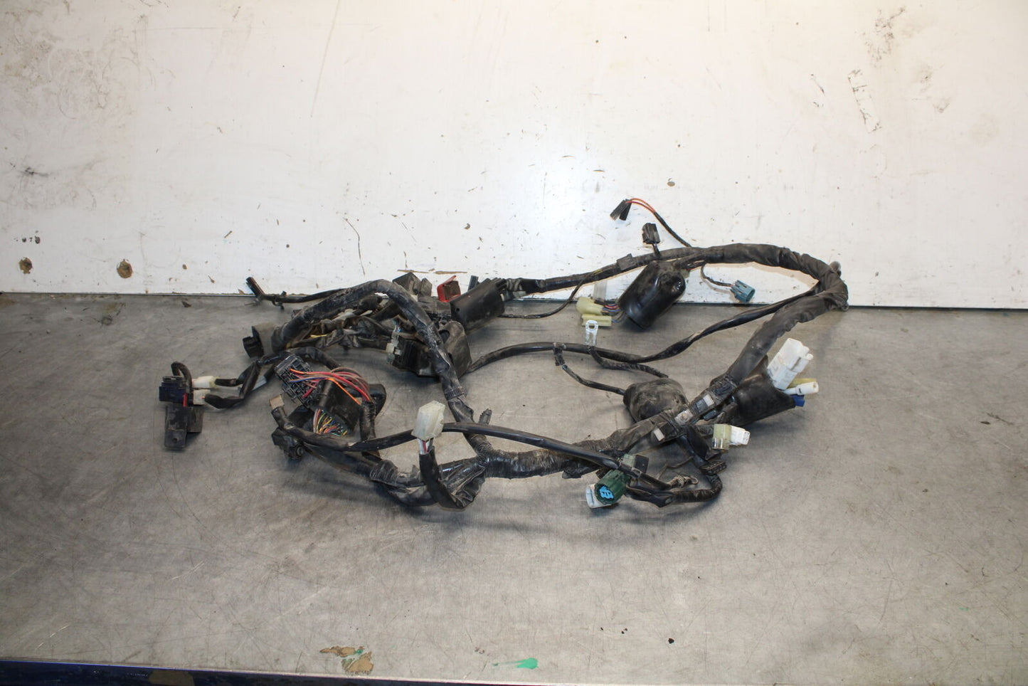 09-15 YAMAHA FZ6R MAIN ENGINE WIRING HARNESS MOTOR WIRE LOOM BB686