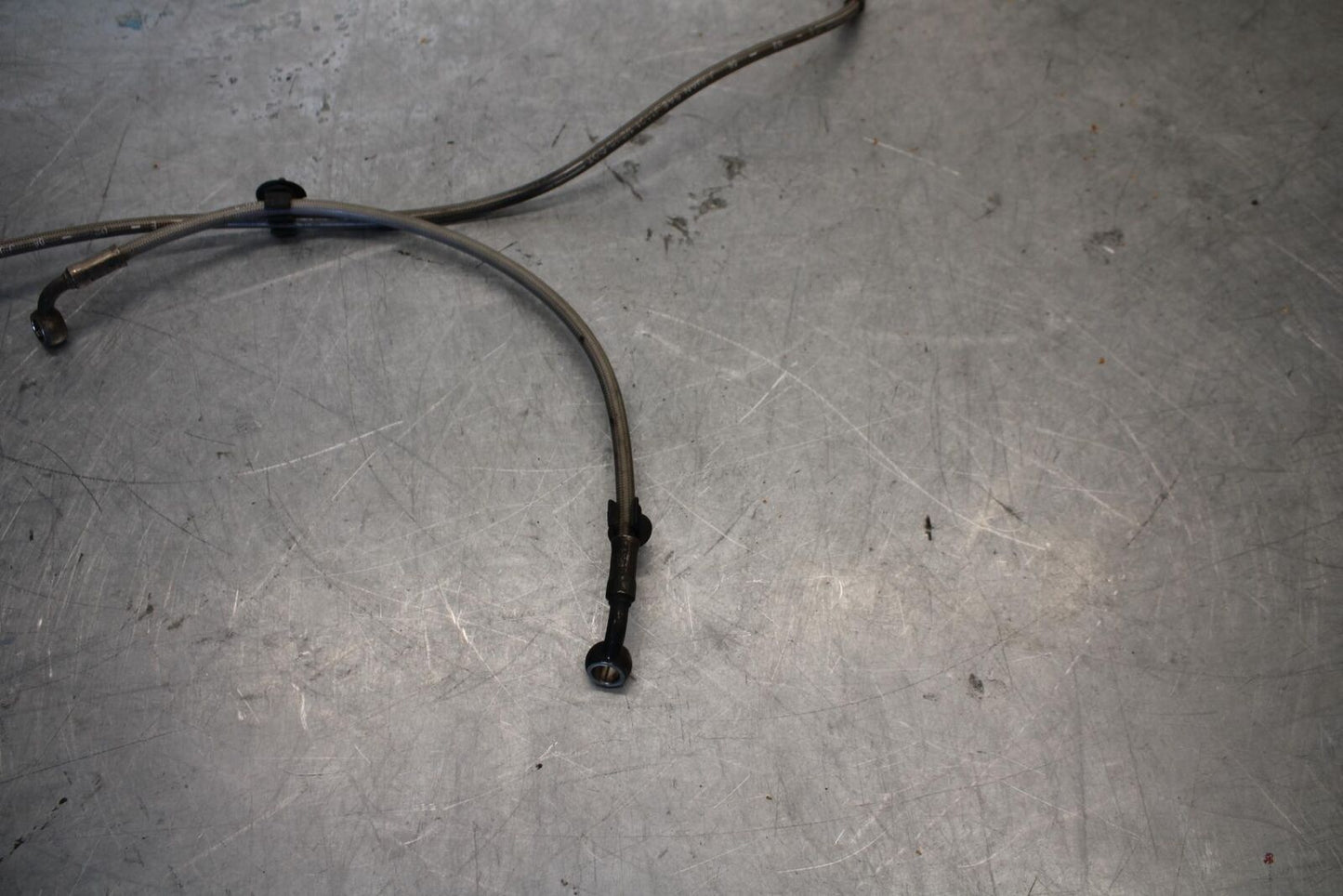 2006 Triumph Daytona 675 Triple BRAIDED FRONT BRAKE CALIPER HOSES LINES BB434