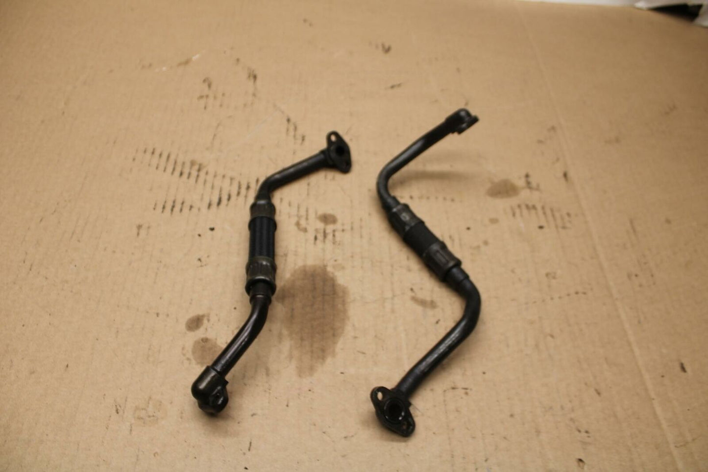 01 SUZUKI GSXR1000 ENGINE MOTOR OIL COOLER HOSES BB155b