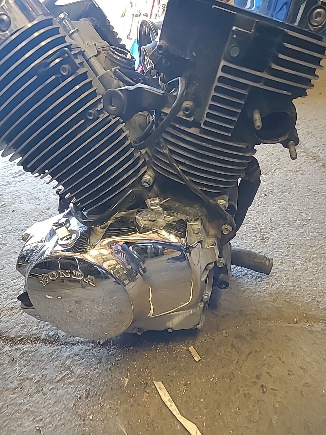 01-02 HONDA SHADOW SPIRIT 750 ENGINE MOTOR BB632