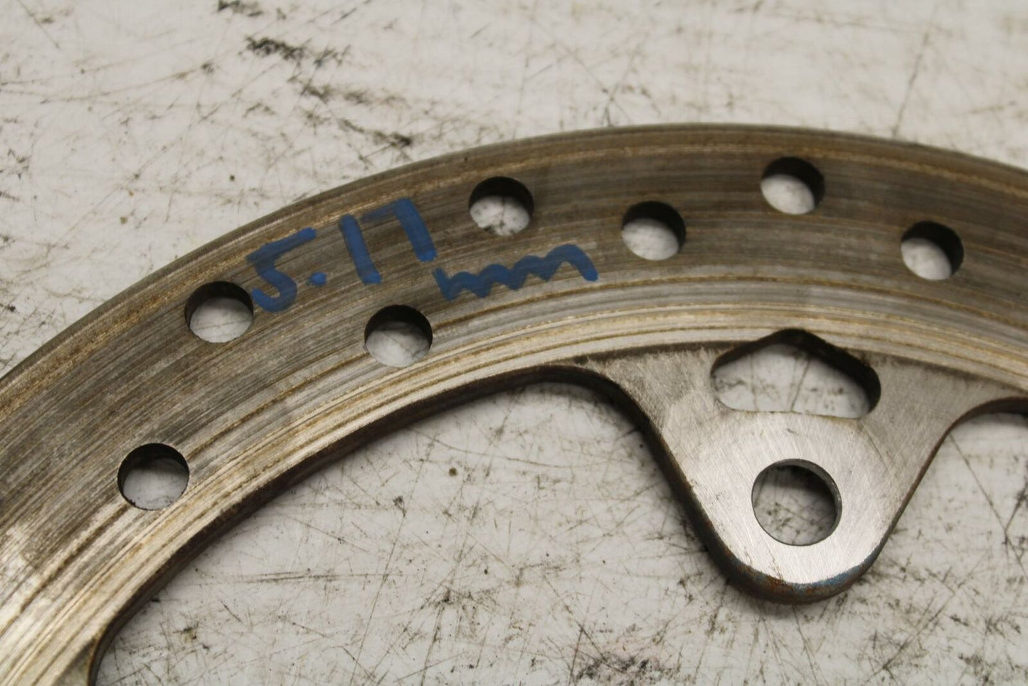 06-12 BMW F800ST REAR ROTOR BACK BRAKE DISC BB291