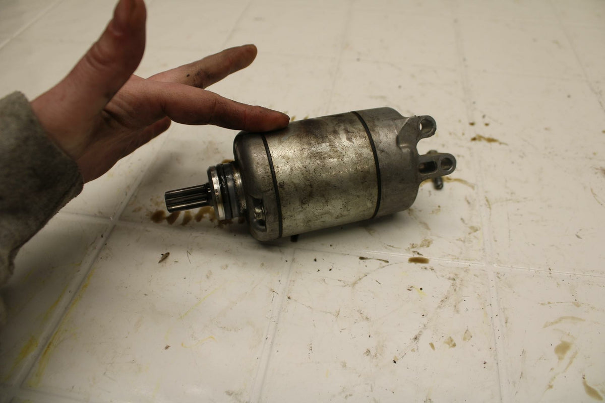 08-16 YAMAHA YZF R6 ENGINE STARTING STARTER MOTOR -DC 12V BB406